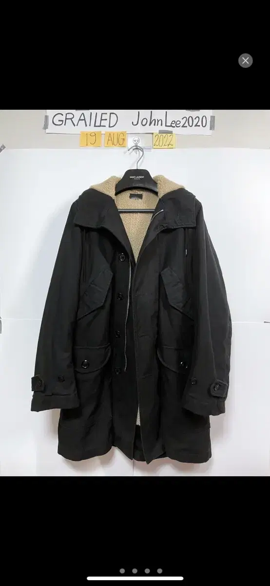 Saint Laurent Parka Coat ss17 [XS]