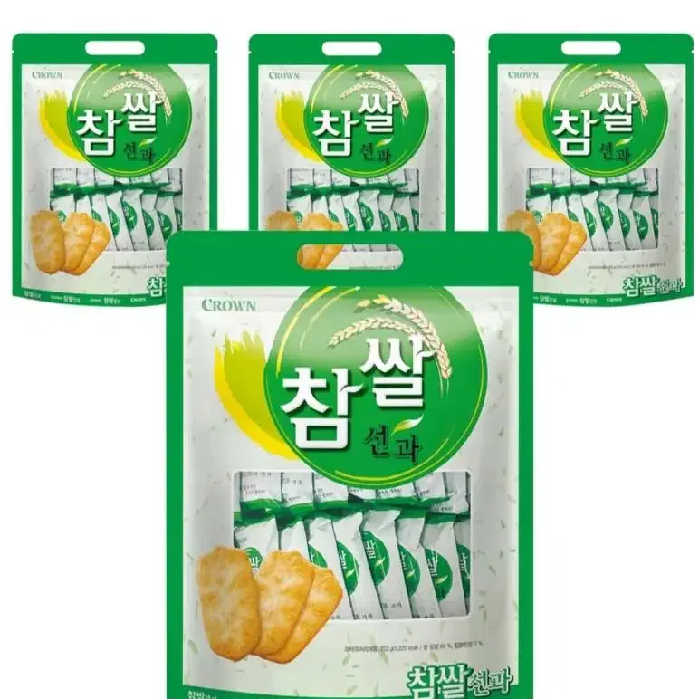 (무료배송) 참쌀선과 253g 4개 찹쌀선과 과자 군것질 스낵 간식 참쌀