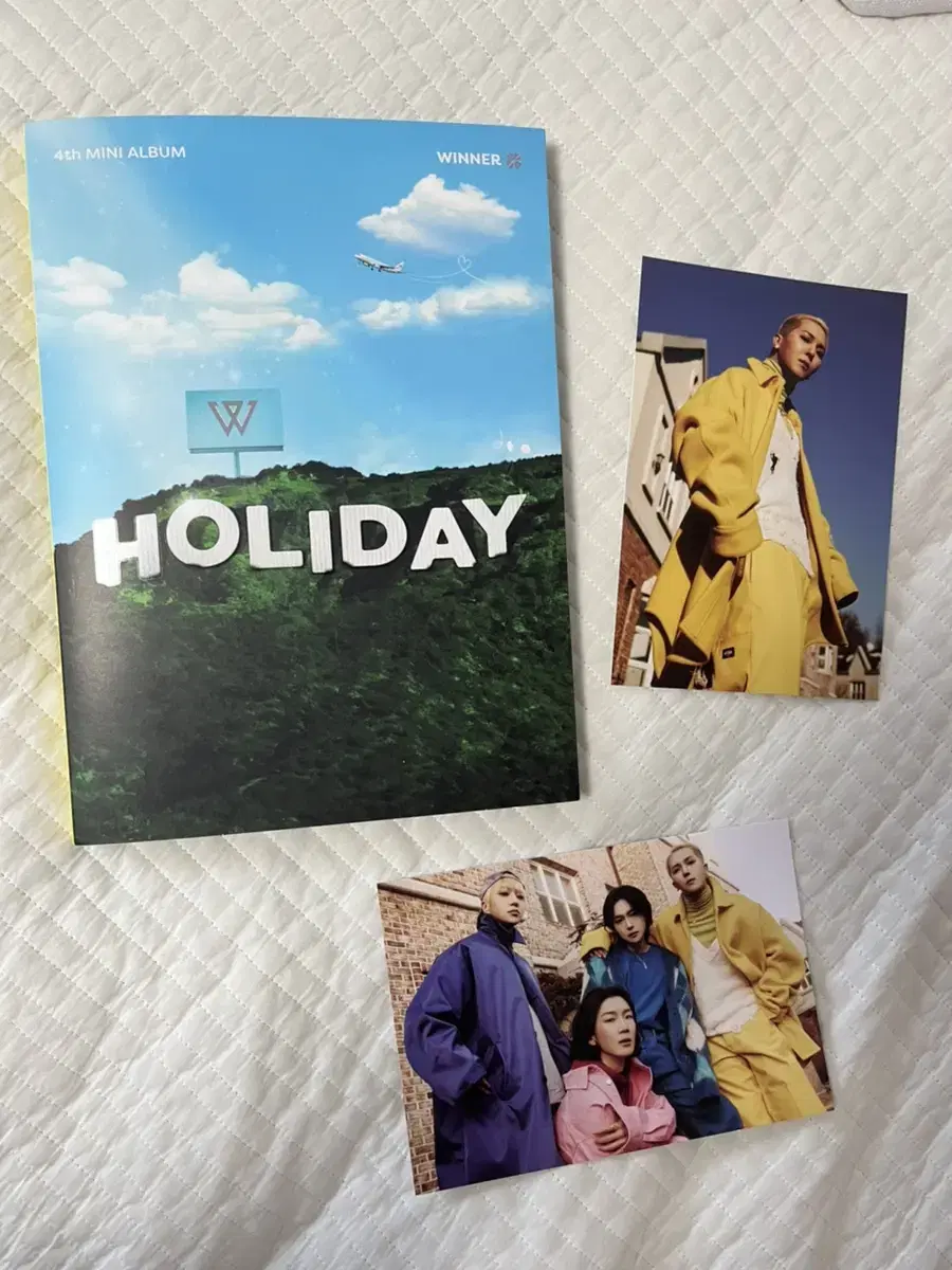 Winner Holiday unsealed album