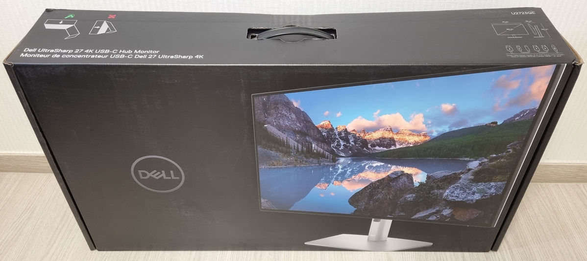 [미개봉 새제품] DELL U2723QE 27인치 4K 모니터 판매