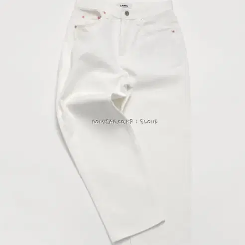 label archive regular fit jeans white