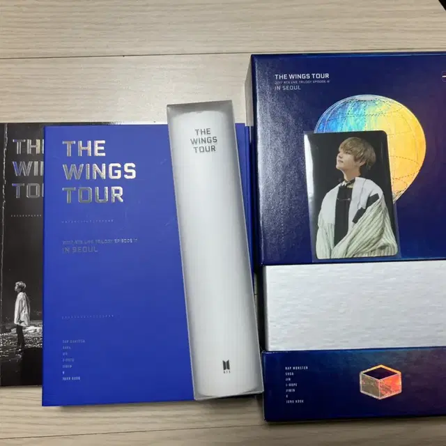 방탄소년단 bts 더 윙즈 투어 서울 dvd 디비디 태형 뷔 포카