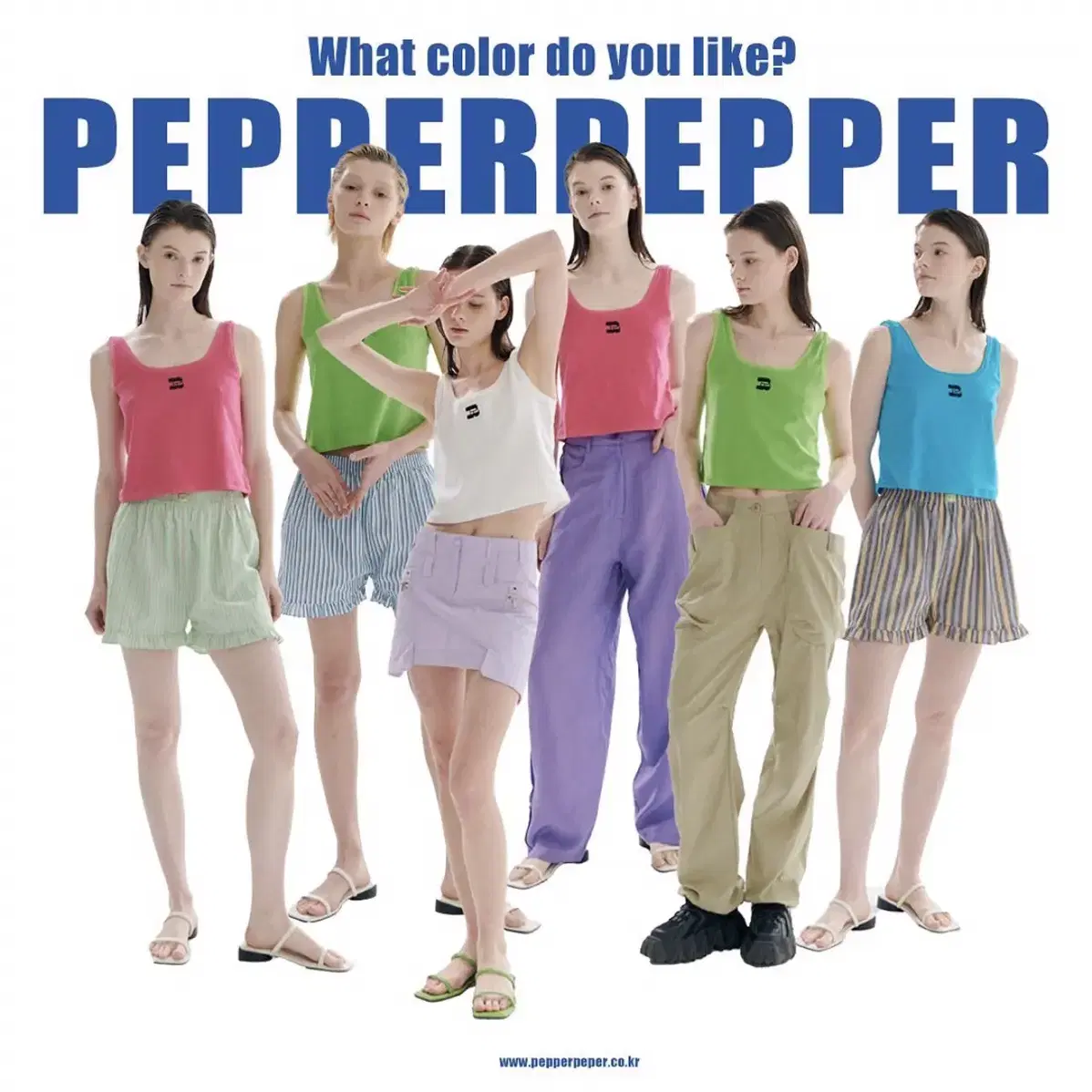 (2color)pepperpepper 페퍼페퍼 레드벨벳 뉴진스 현아