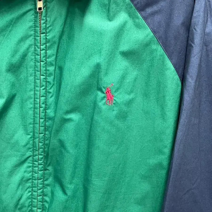 폴로 빈티지 90's polo color block jacket