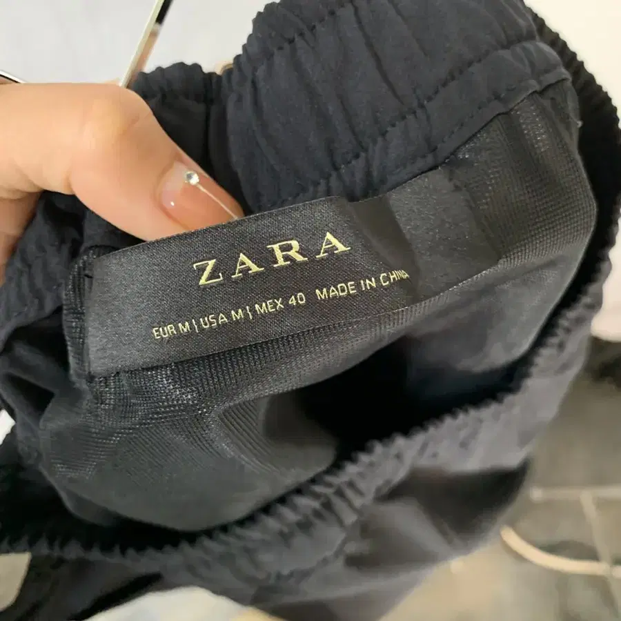 Zara 자라 쿨 기능성 고무줄 슬렉스 바지 팬츠