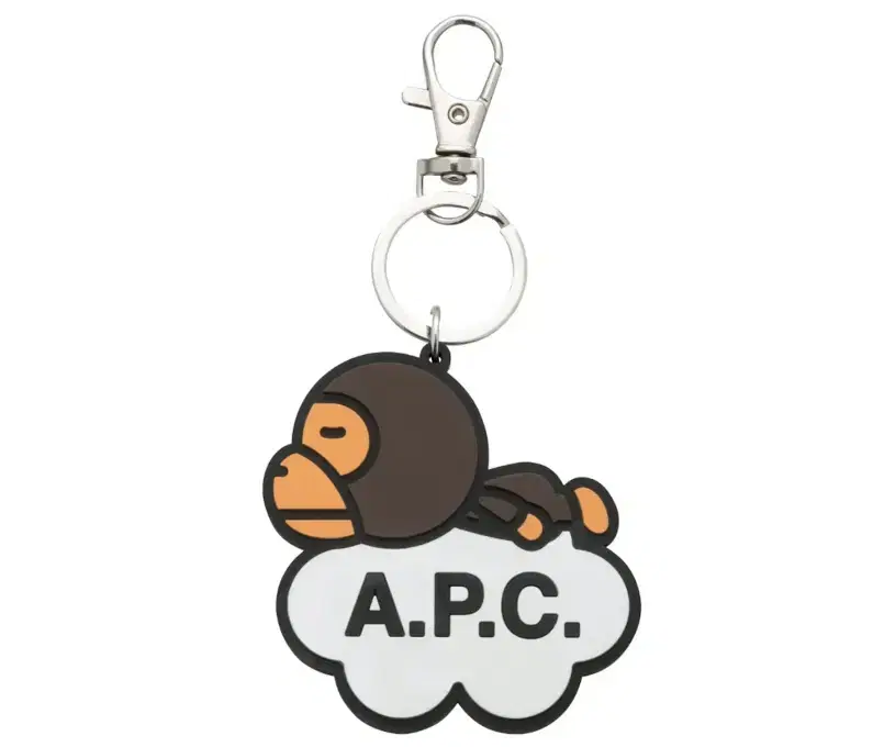 BAPE x APC milo keychain 베이프 키링