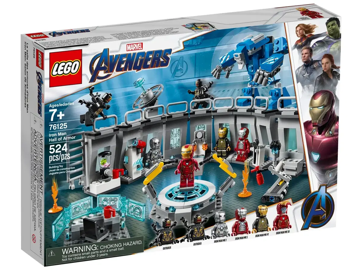 LEGO 76125 Avengers Iron Man Lab sealed New