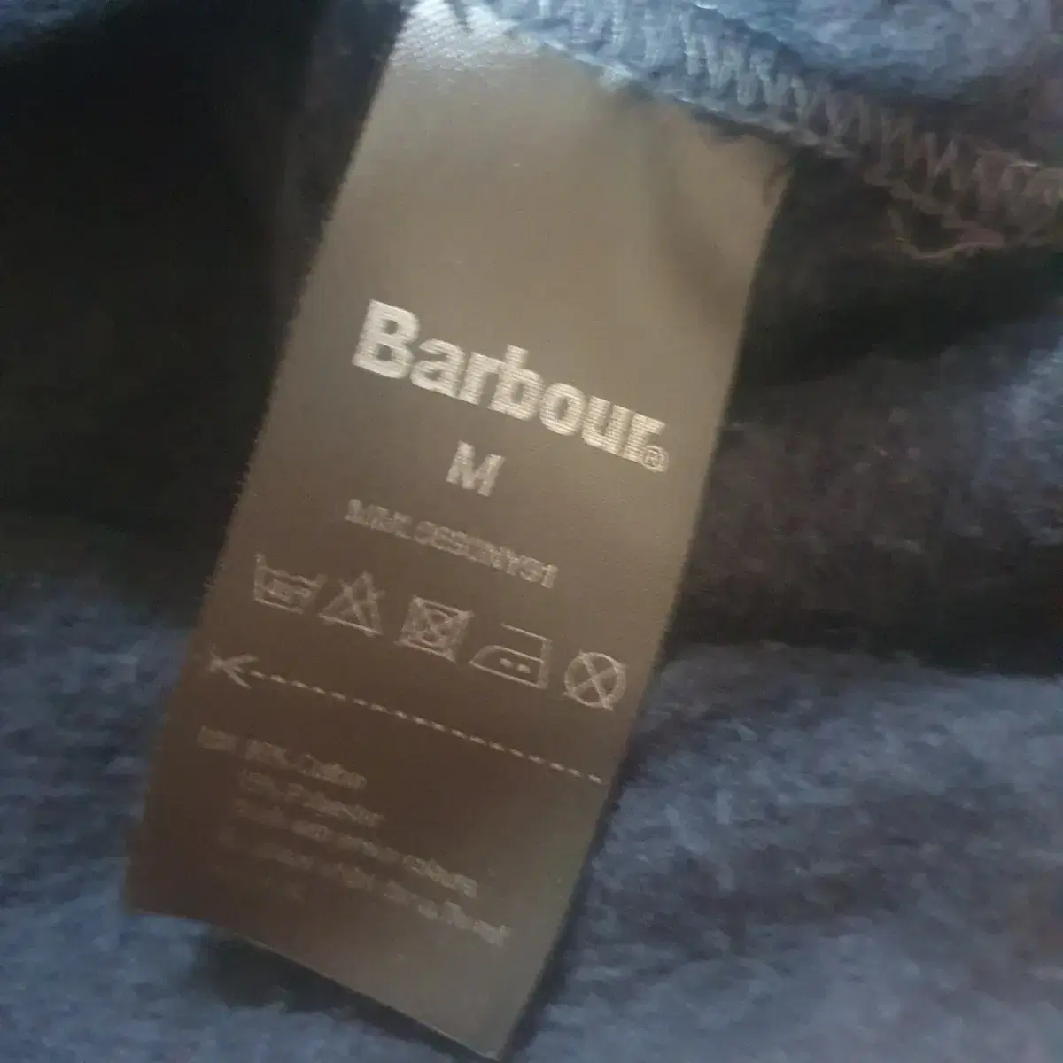 barbour 바버 맨투맨