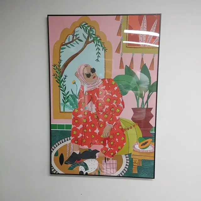 90*60CM 초대형그리액자 팝아트그림 일러스트액자 인테리어액자 판매