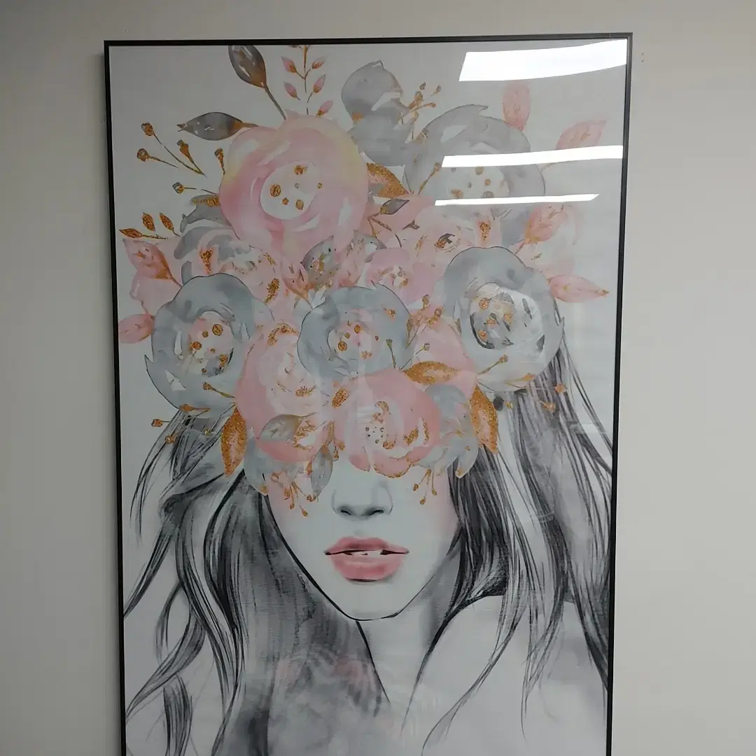 90*60CM 팝아트그림 일러스트액자 초대형그림액자 인테리어그림액자