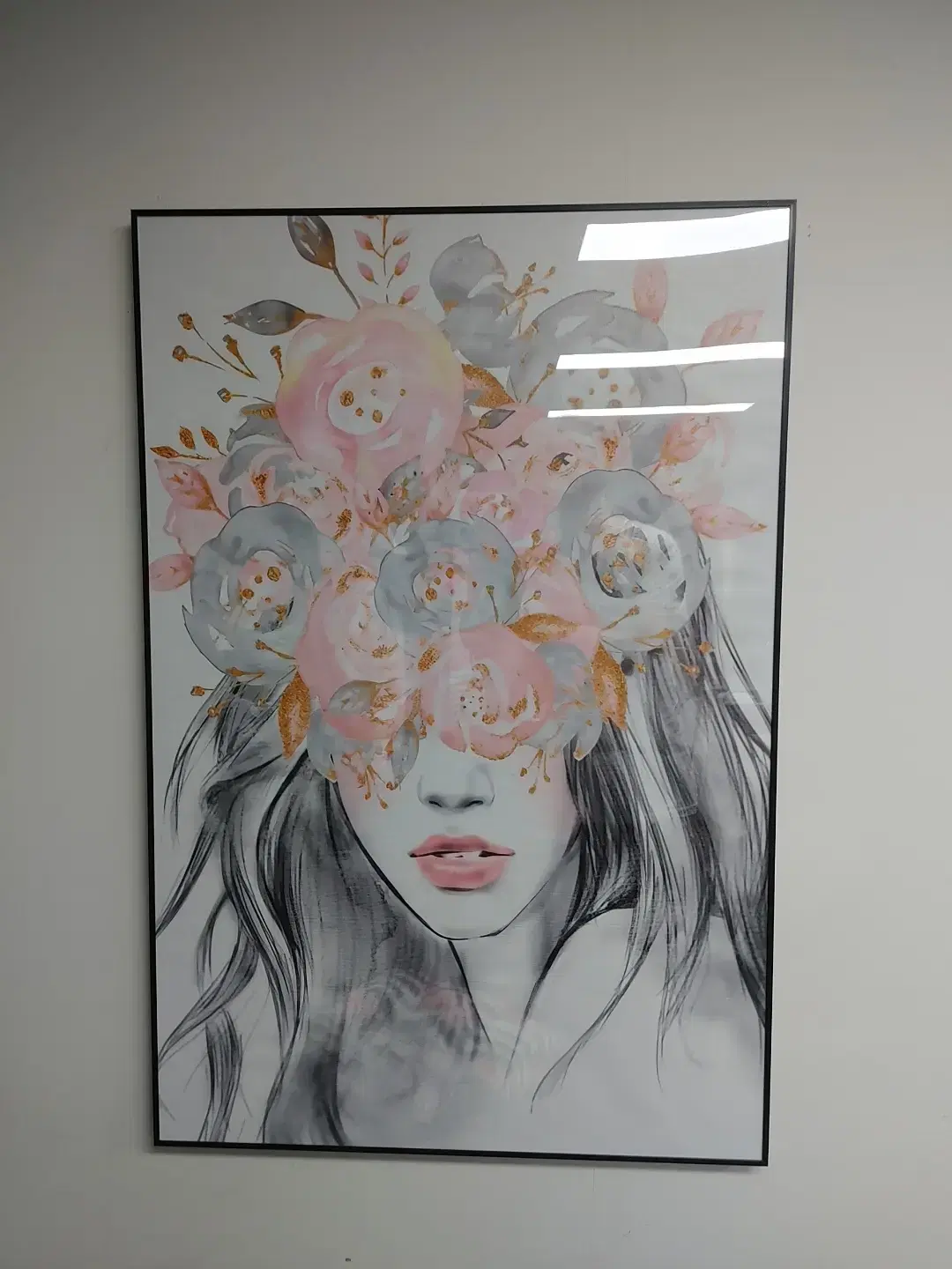 90*60CM 팝아트그림 일러스트액자 초대형그림액자 인테리어그림액자