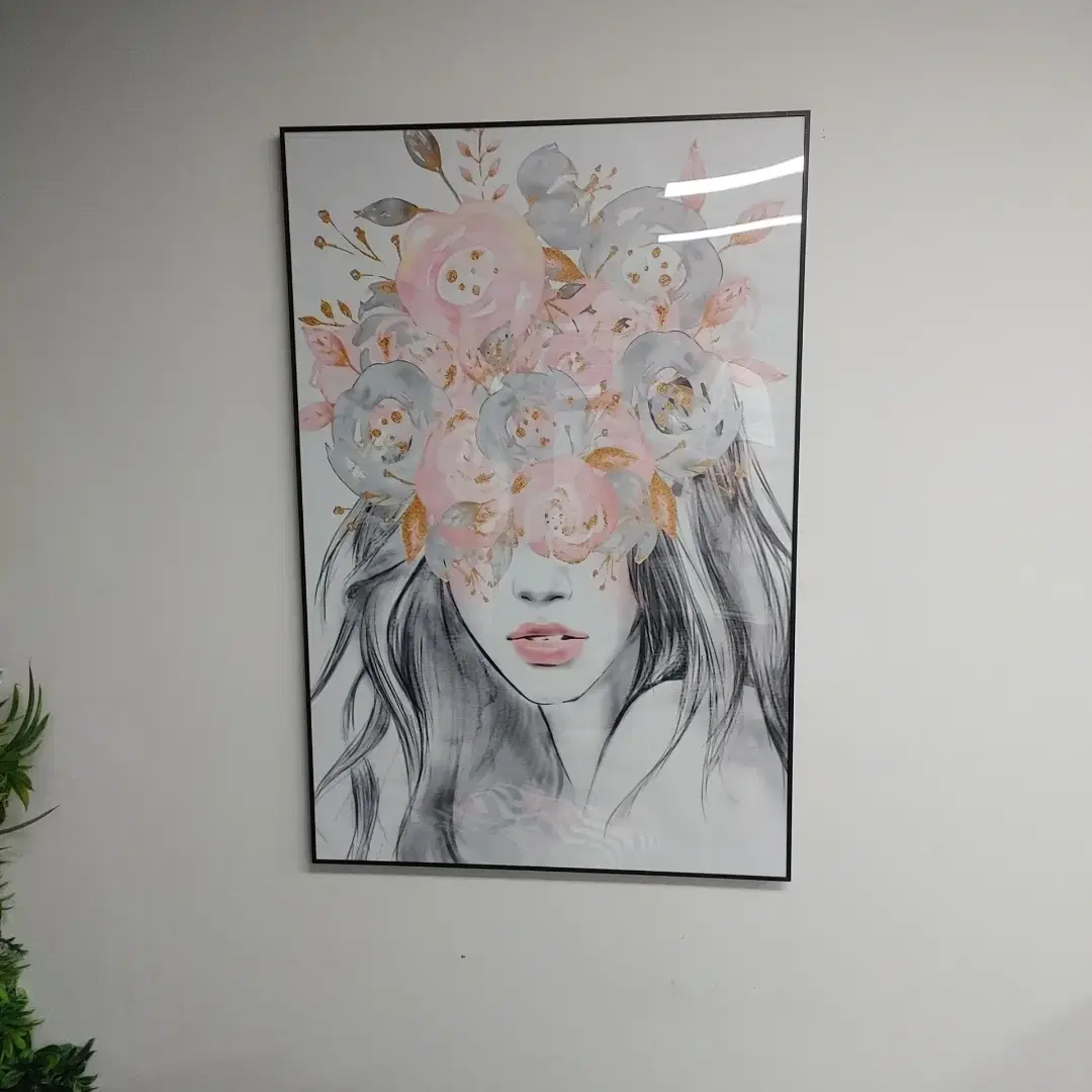 90*60CM 팝아트그림 일러스트액자 초대형그림액자 인테리어그림액자