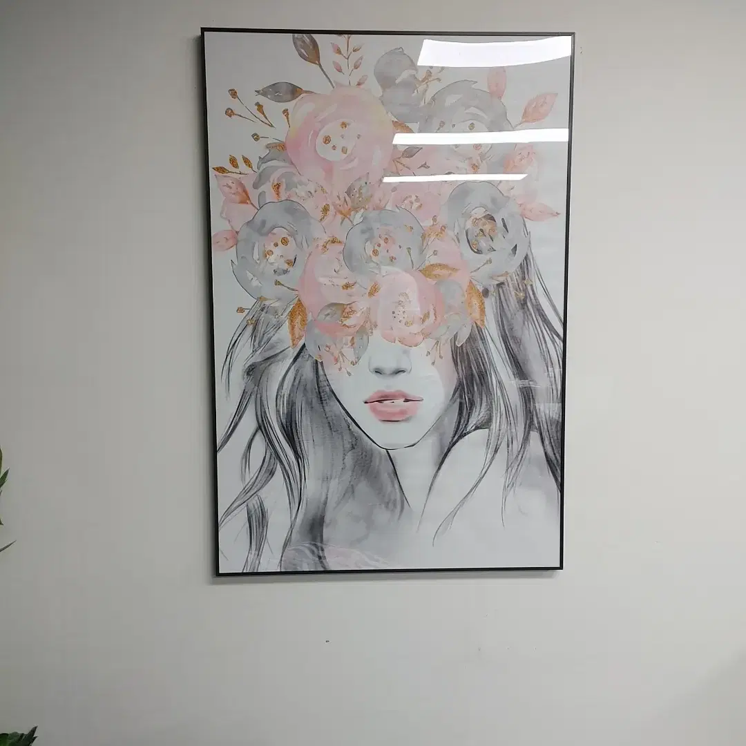 90*60CM 팝아트그림 일러스트액자 초대형그림액자 인테리어그림액자