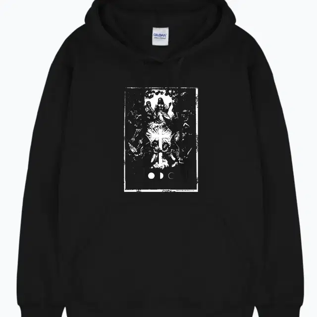 VINTAGE CHRISTIAN PRINTING HOODIE