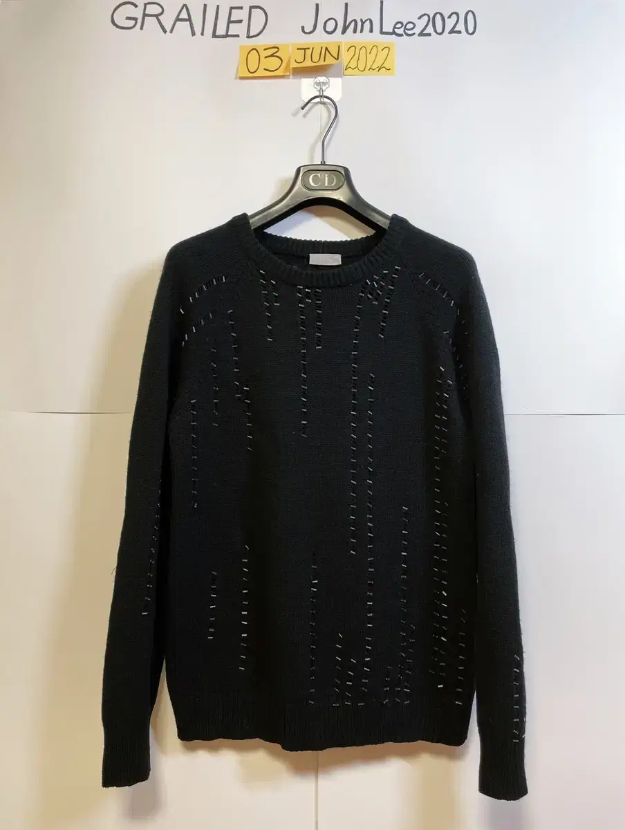 Dior Homme AW05 BEADED SWEATER [M]