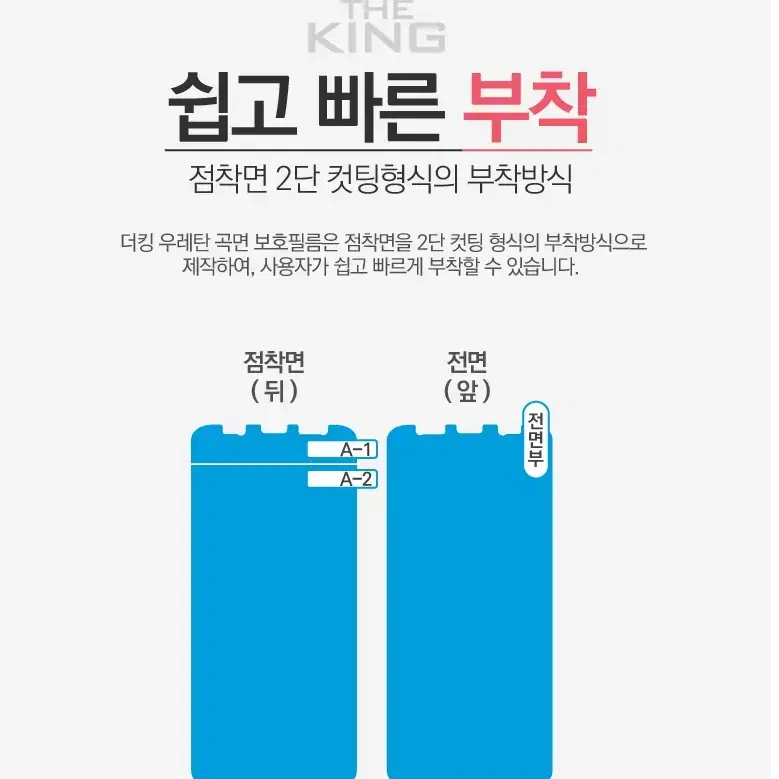 갤럭시퀀텀3 우레탄 풀커버 액정보호 필름 M53 5G