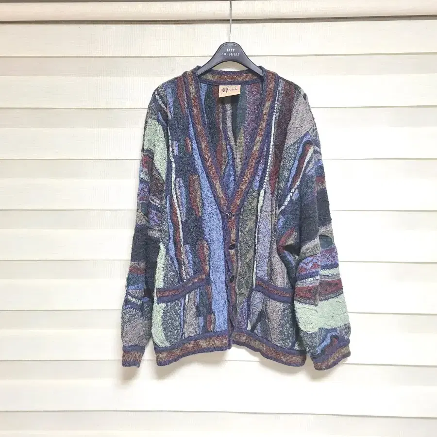 coogi classic 쿠지클래식 vtg 쿠지니트 가디건