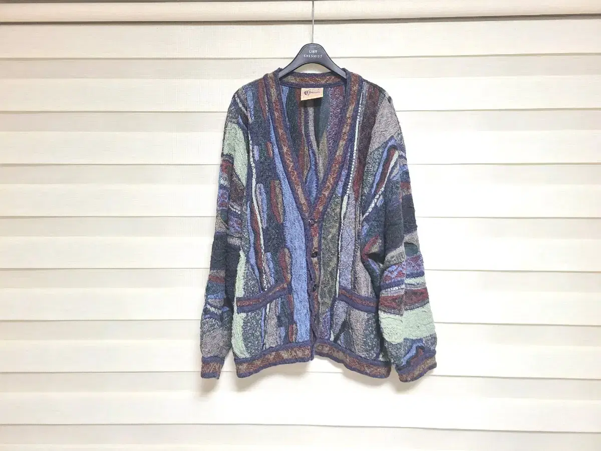 coogi classic 쿠지클래식 vtg 쿠지니트 가디건