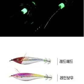 레이저에기 20개 에기 축광 야광 쭈꾸미 갑오징어 문어 낚시 새상품