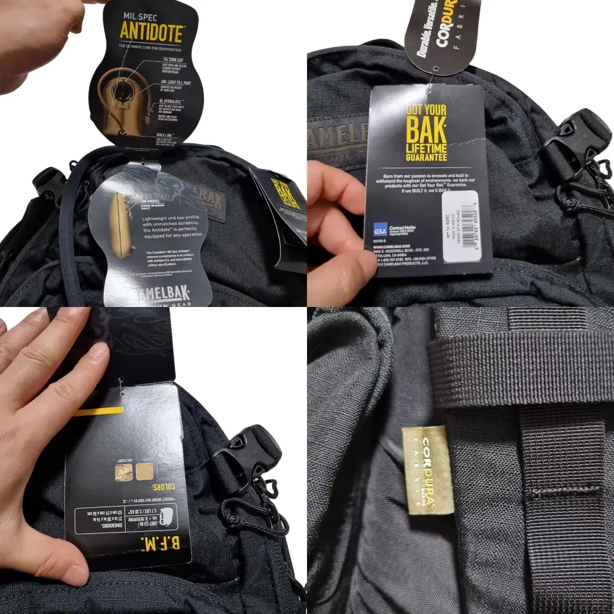 (OG) camelbak 카멜백 밀텍 루비콘 코요테 맥포스슈퍼팔콘 BMF