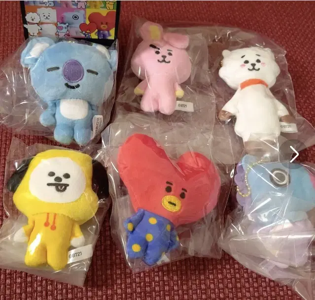 bt21 일본 후와후와1 마스코트FuwaFuwaMascot-바로배송