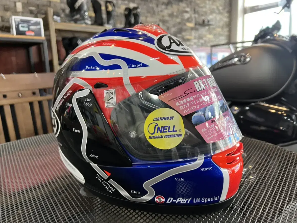 Arai RX7RR5 HASLAM TRACK Limited  L 팝니다