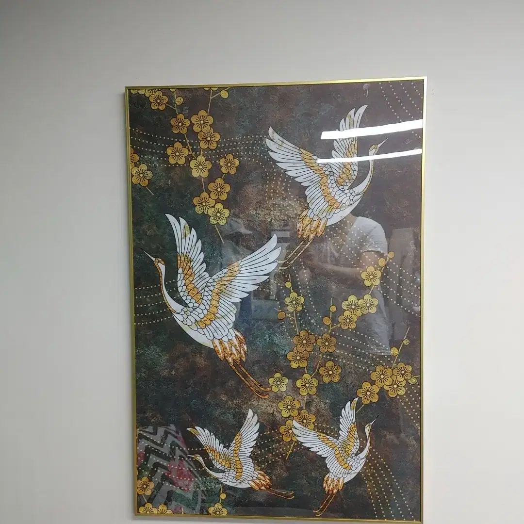 90*60cm 대형그림액자 돈들어오는그림 장수그림 사군자그림액자 판매