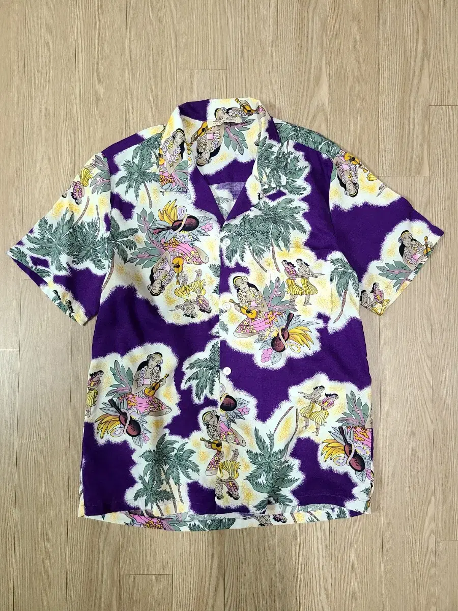 Live Hawaiian Open Collar Shirt