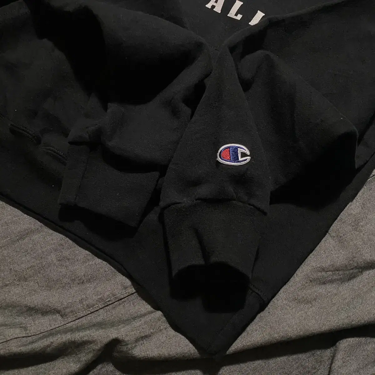 CHAMPION ECO Authentic Hoodie Sz M