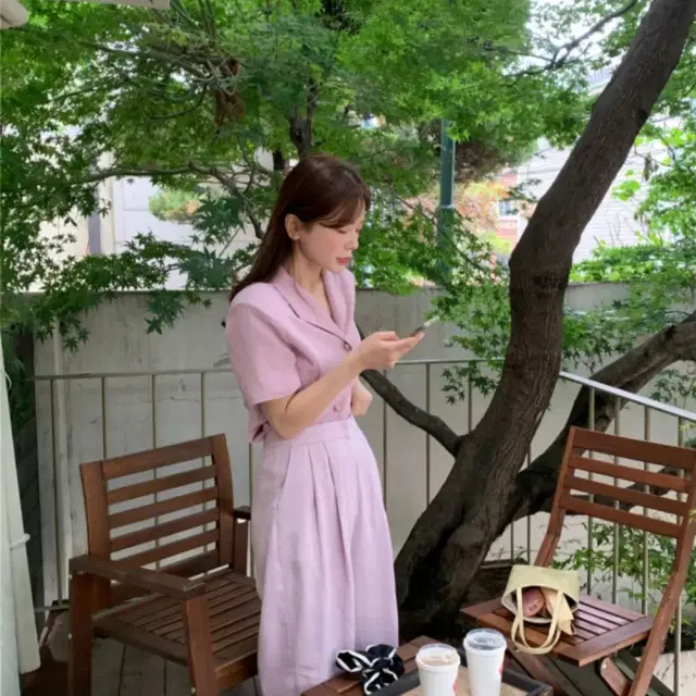 위드아웃썸머_ peony blouse (pink)