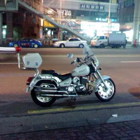 경찰오토바이 125cc