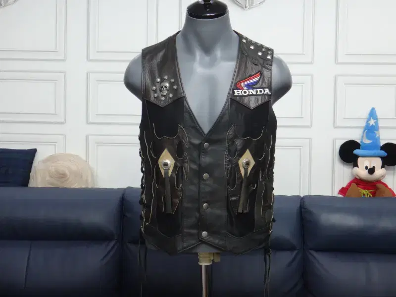 (Issue 100) HONDA GOLDWING Skull Vest Jacket