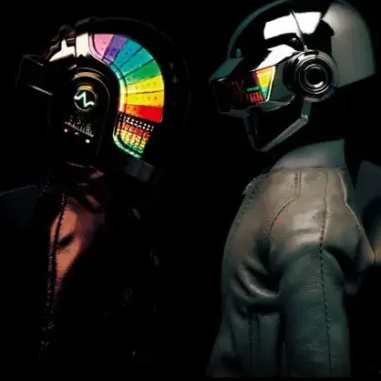 메디콤토이 RAH No765-766 다프트 펑크 DAFT PUNK DIS