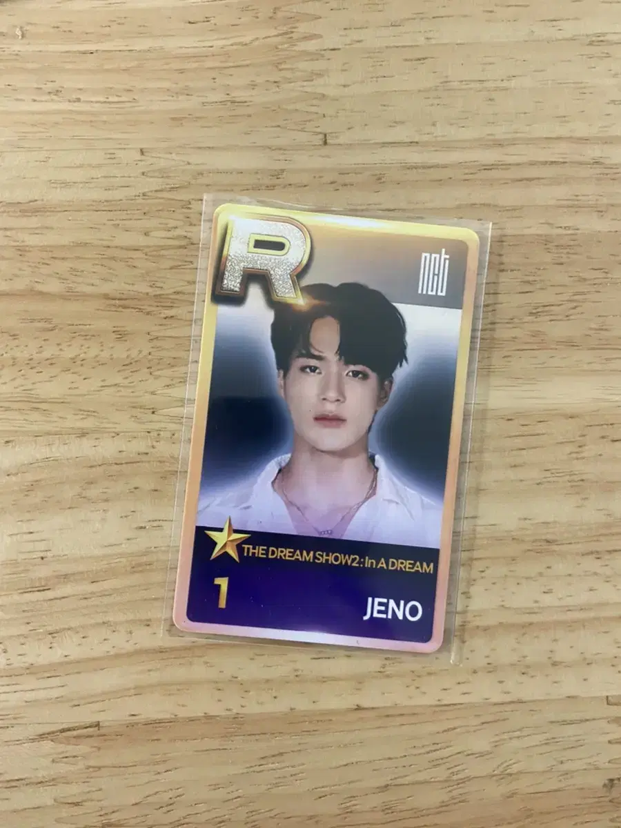 Superstar SM Dream Show jeno Photo Card PVC NCT Dream