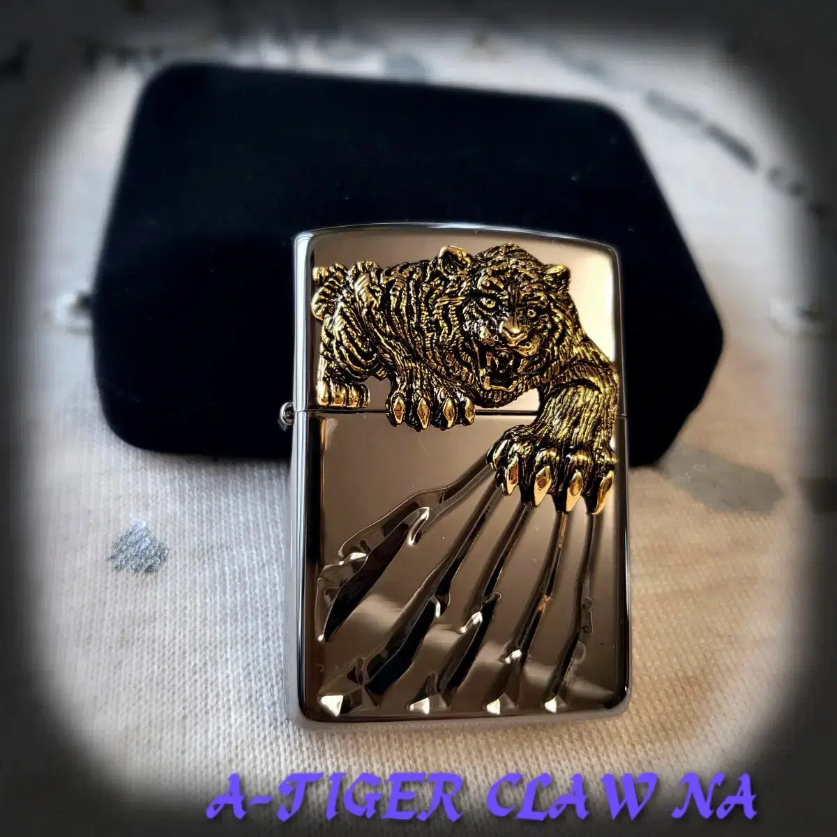 재가공 정품 A-TIGER CLAW 미개봉 새 지포라이터