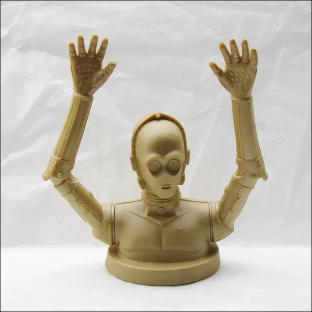 스타워즈 C-3PO 텀블러 캡 피규어 (높이 약 13cm)