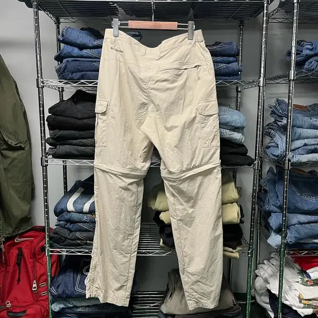 33~35) COLUMBIA CARGO 2IN1 TRACK PANTS