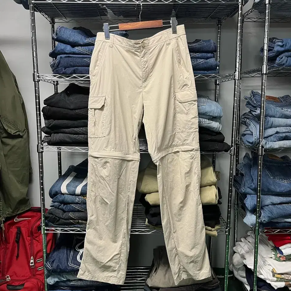 33~35) COLUMBIA CARGO 2IN1 TRACK PANTS