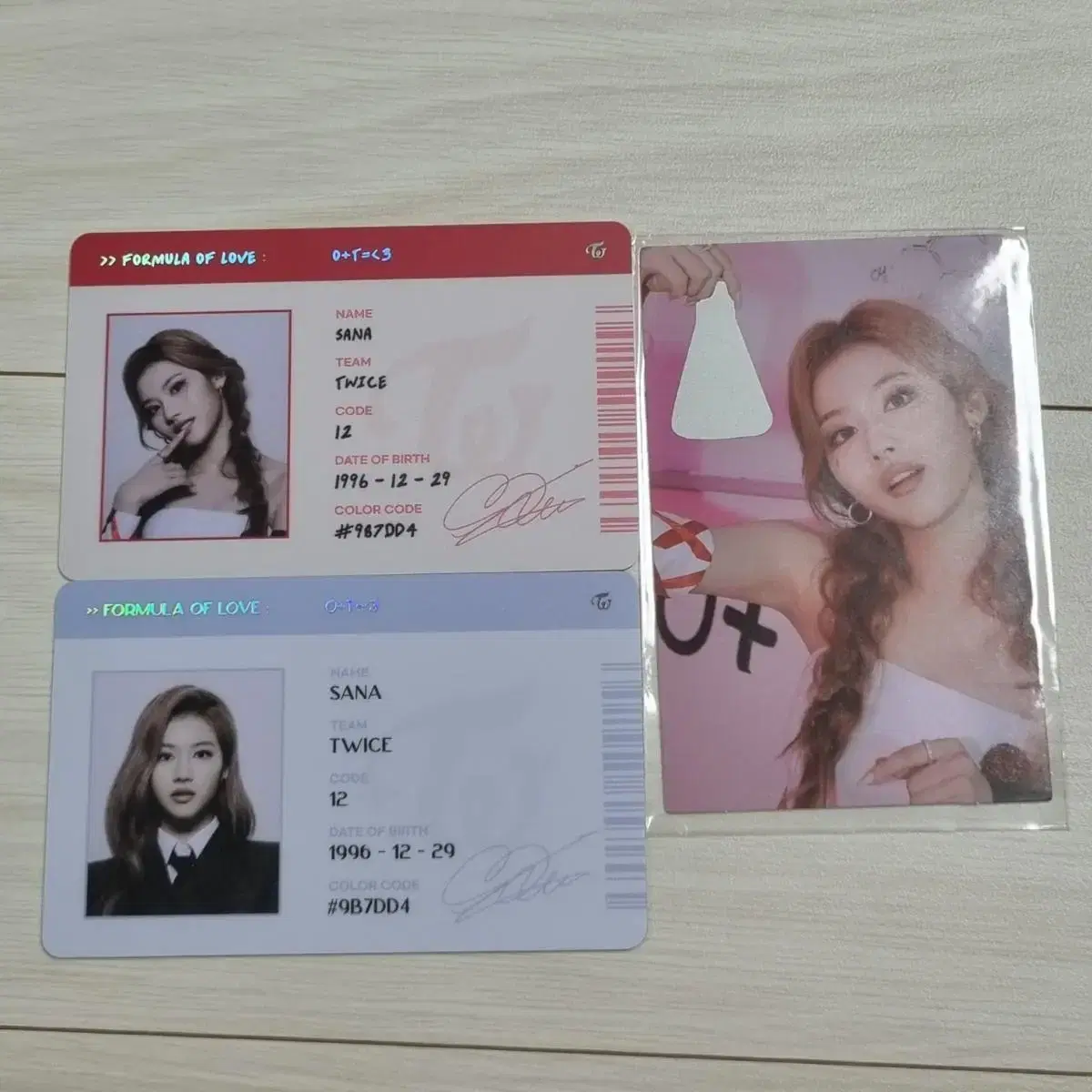 Twice Scientist Sati Photo Card