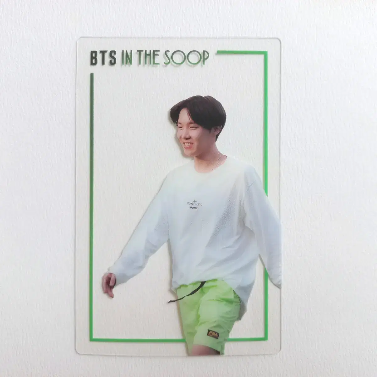 [Price drop]BTS j-hope Hoseok in the Forest1 pre-order benefit Transparent Photocard