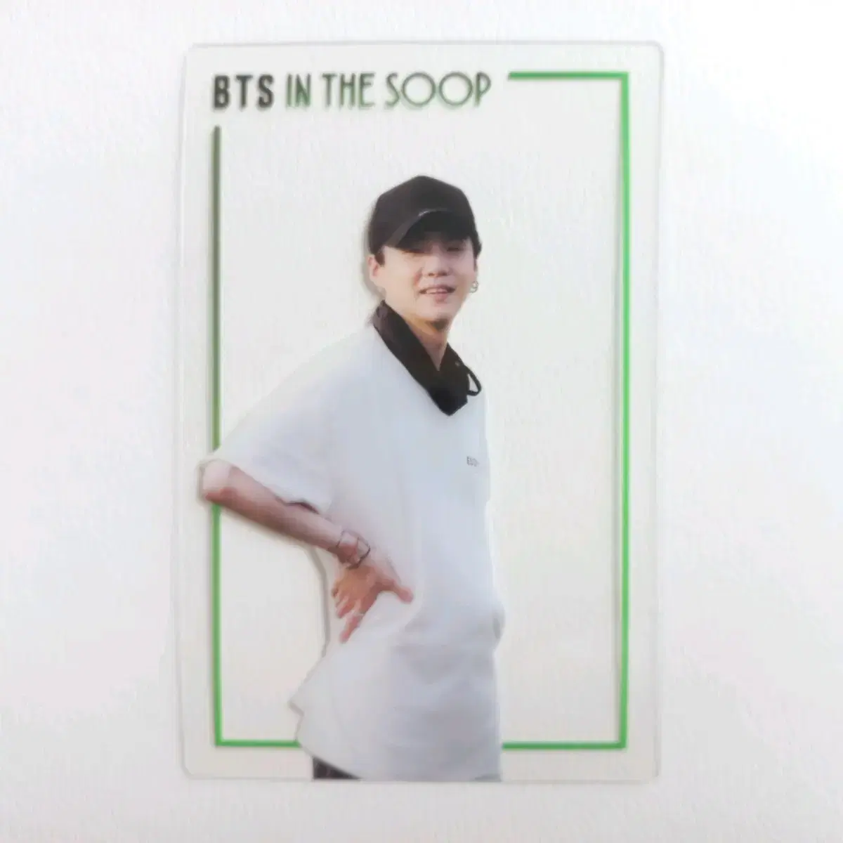 [price drop]bangtan bts suga yoon suga in the forest1 pre-order benefit transparent photocard