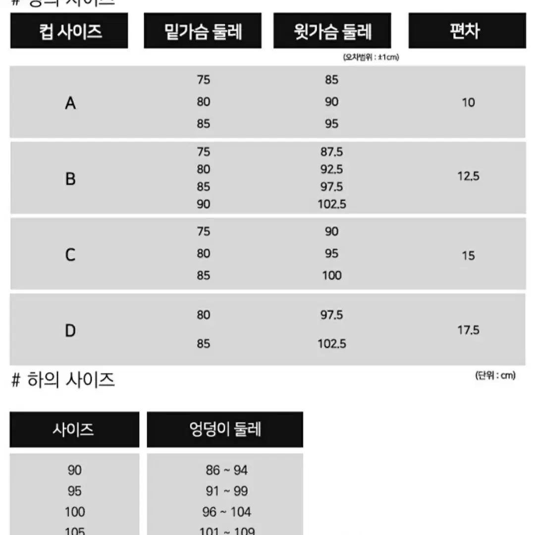 *새상품* 라이크라 브라팬티 1세트 85C 100