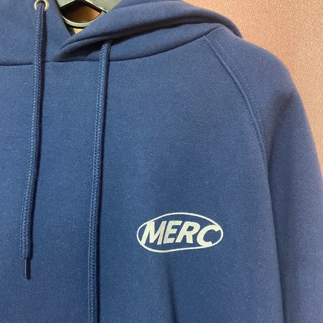 Merc 기모 후드티 (블루)