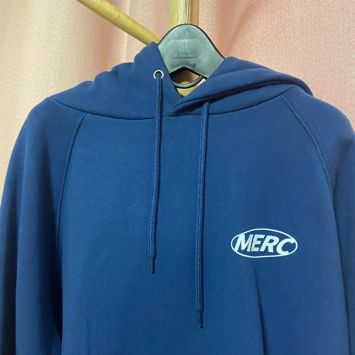 Merc 기모 후드티 (블루)