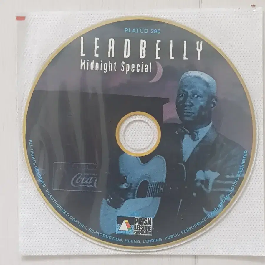 블루스 고전 리드벨리 Leadbelly 영국 씨디 cd 알맹이만