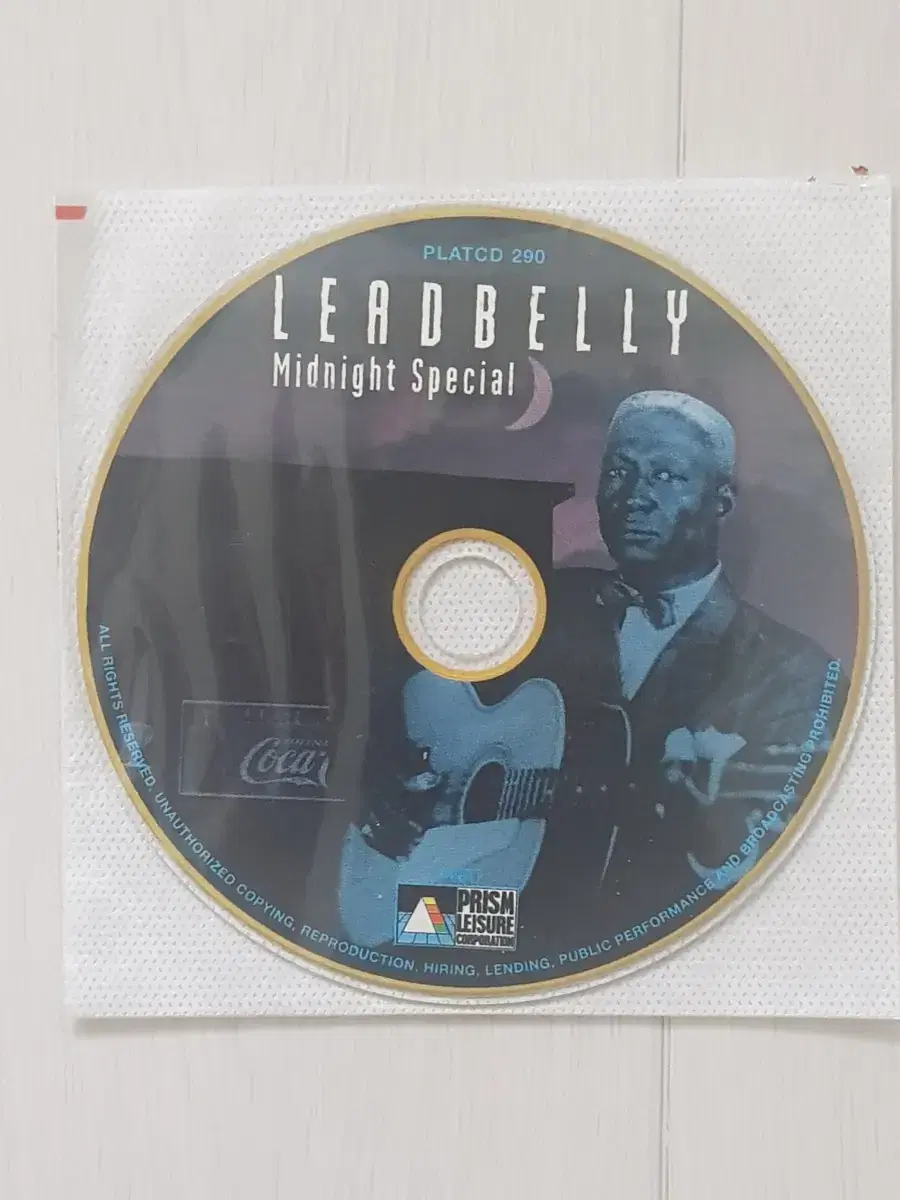 블루스 고전 리드벨리 Leadbelly 영국 씨디 cd 알맹이만