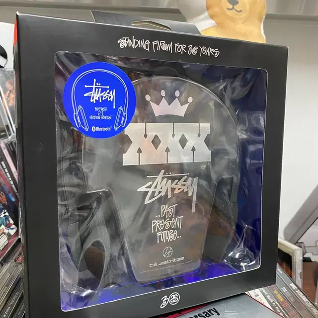 stussy x blue tribe 스투시 30주년 블루투스 헤드셋