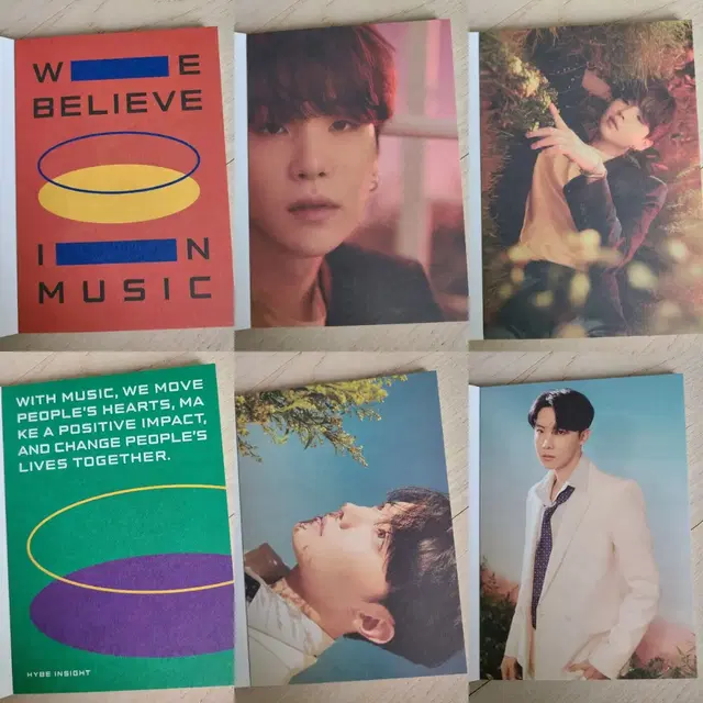 방탄소년단 하이브 인사이트 엽서북 BTS POSTCARD BOOK