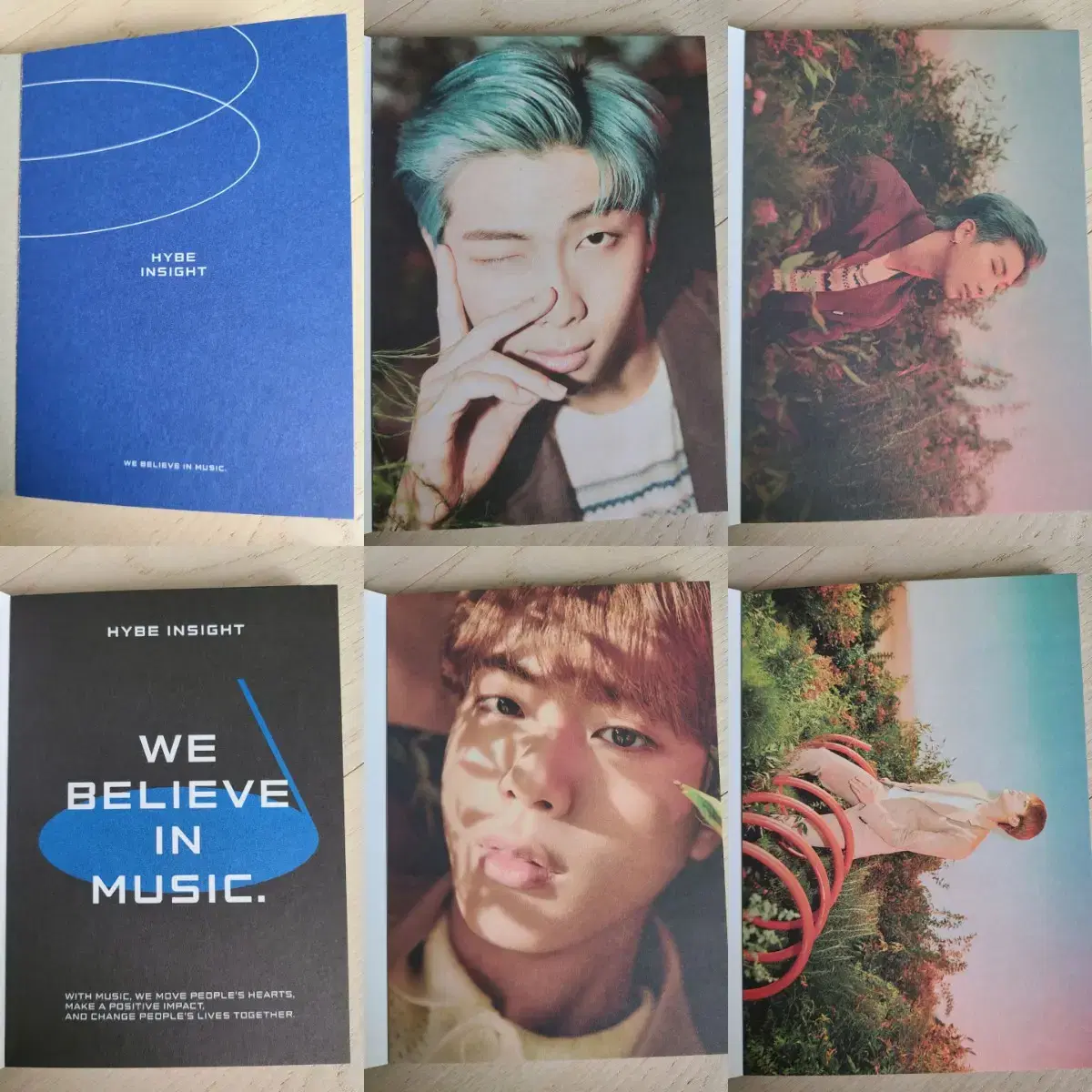 방탄소년단 하이브 인사이트 엽서북 BTS POSTCARD BOOK