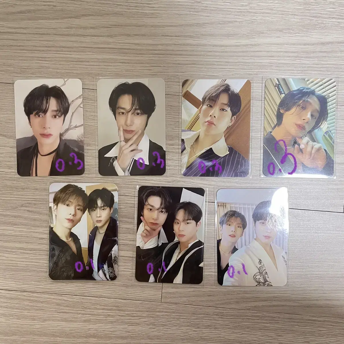 monsta x shape of love photocard